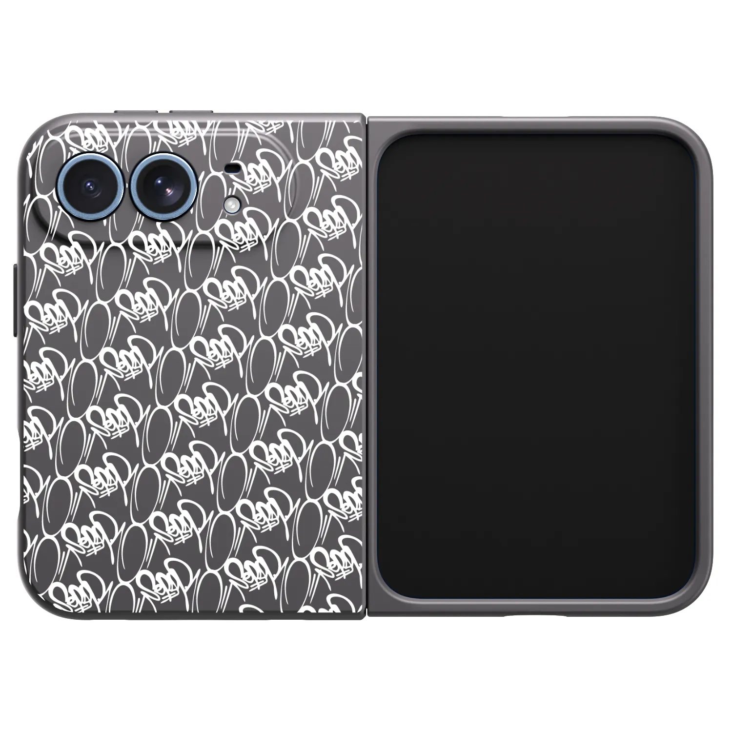 Picasee silikónový čierny obal pre Apple iPhone Ultra - Separ - White On Black 2