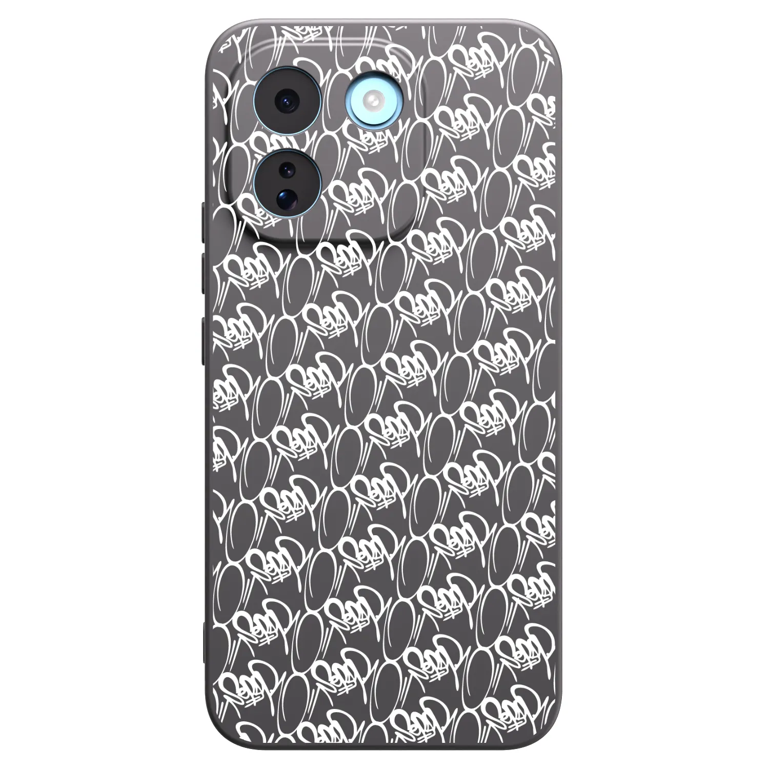 Picasee silikónový čierny obal pre Xiaomi Redmi Note 17 Pro MAX 5G - Separ - White On Black 2