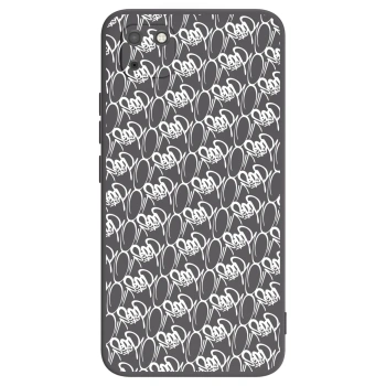 Obal pre Huawei Y5P - Separ - White On Black 2