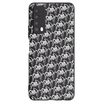 Obal pre Huawei P Smart 2021 - Separ - White On Black 2
