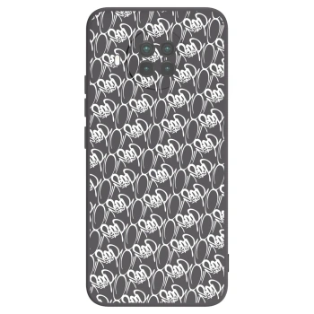 Obal pre Xiaomi Mi 10T Lite - Separ - White On Black 2