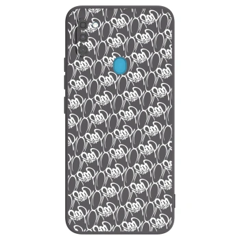 Obal pre Samsung Galaxy M11 - Separ - White On Black 2