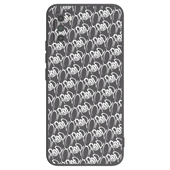 Obal pre Xiaomi Poco M3 - Separ - White On Black 2