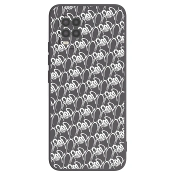 Obal pre Xiaomi Mi 10 Lite - Separ - White On Black 2