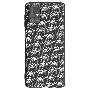Obal pre Samsung Galaxy M51 M515F - Separ - White On Black 2
