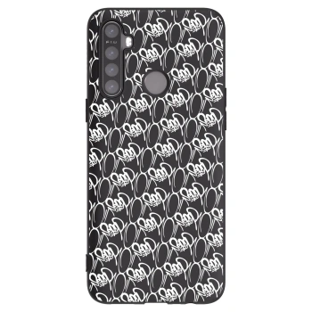 Obal pre Realme 6i - Separ - White On Black 2