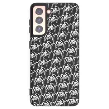 Obal pre Samsung Galaxy S21 5G G991B - Separ - White On Black 2