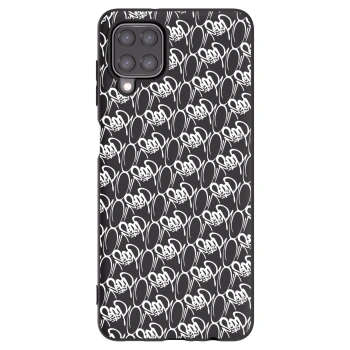 Obal pre Samsung Galaxy A12 A125F - Separ - White On Black 2