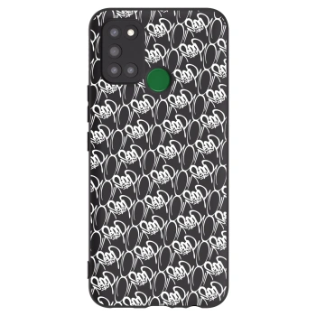 Obal pre Realme 7i - Separ - White On Black 2