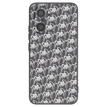 Obal pre Xiaomi Poco F3 - Separ - White On Black 2