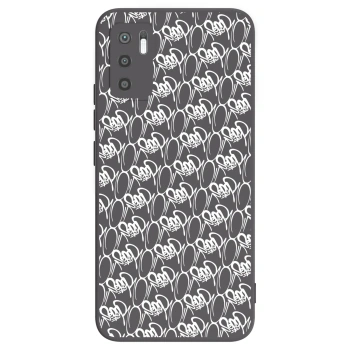 Obal pre Xiaomi Redmi Note 10 5G - Separ - White On Black 2