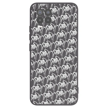 Obal pre Realme 8 4G - Separ - White On Black 2