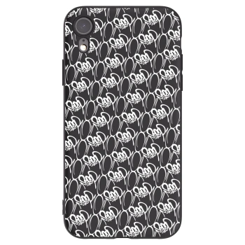 Obal pre Apple iPhone XR - Separ - White On Black 2