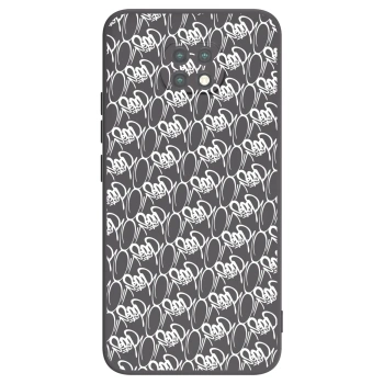Obal pre Xiaomi Redmi Note 9T - Separ - White On Black 2