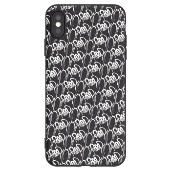 Obal pre Apple iPhone XS Max - Separ - White On Black 2