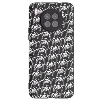 Obal pre Huawei Nova 8i - Separ - White On Black 2