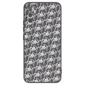 Obal pre Xiaomi Poco M3 Pro 5G - Separ - White On Black 2