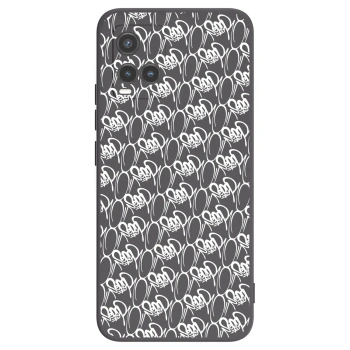 Obal pre Vivo Y33s - Separ - White On Black 2