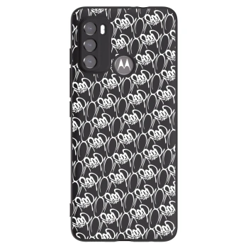 Obal pre Motorola Moto G60 - Separ - White On Black 2
