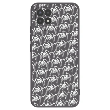 Obal pre Realme 8i - Separ - White On Black 2