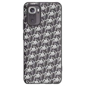 Obal pre Xiaomi Redmi Note 11S 4G - Separ - White On Black 2