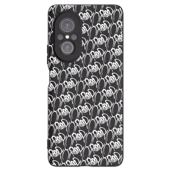 Obal pre Huawei Nova 9 SE - Separ - White On Black 2