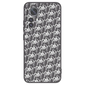 Obal pre Xiaomi 12 Pro - Separ - White On Black 2