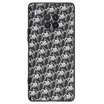 Obal pre Honor 50 Lite - Separ - White On Black 2