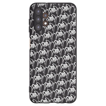 Obal pre Samsung Galaxy A13 4G A135 - Separ - White On Black 2