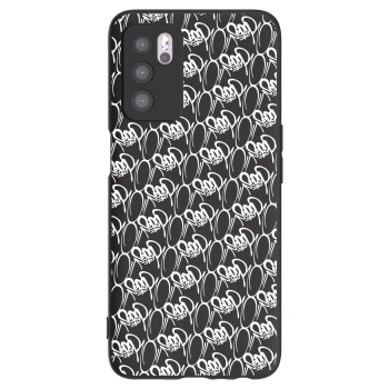 Obal pre OPPO A16s - Separ - White On Black 2