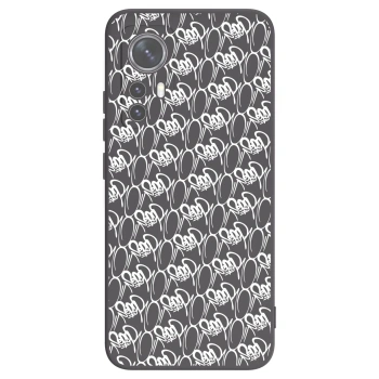 Obal pre Xiaomi 12X - Separ - White On Black 2