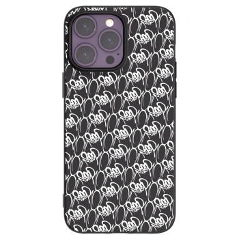 Obal pre Apple iPhone 14 Pro Max - Separ - White On Black 2