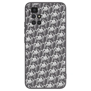 Obal pre Xiaomi Redmi 10 (2022) - Separ - White On Black 2
