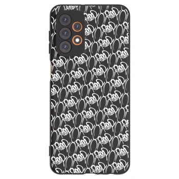 Obal pre Samsung Galaxy A23 A235F 4G - Separ - White On Black 2