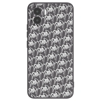 Obal pre Xiaomi Redmi A1 - Separ - White On Black 2