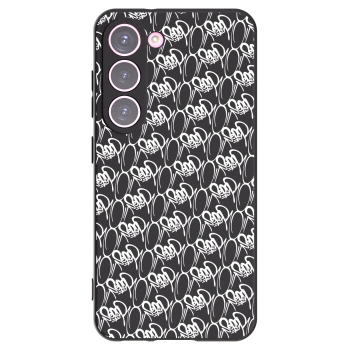 Obal pre Samsung Galaxy S23 5G - Separ - White On Black 2