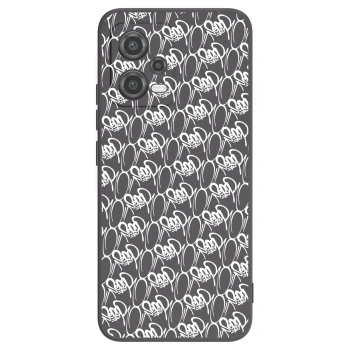 Obal pre Xiaomi Poco X5 - Separ - White On Black 2