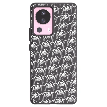 Obal pre Xiaomi 13 Lite - Separ - White On Black 2