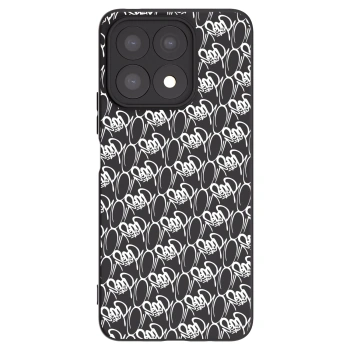 Obal pre Honor X8a - Separ - White On Black 2