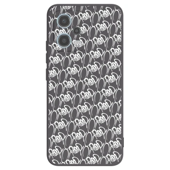 Obal pre Xiaomi Redmi Note 12 5G - Separ - White On Black 2