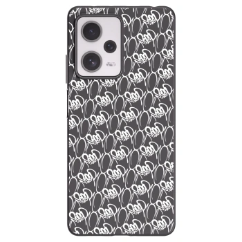 Obal pre Xiaomi Redmi Note 12 Pro+ 5G - Separ - White On Black 2