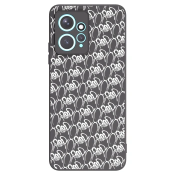 Obal pre Xiaomi Redmi Note 12 4G - Separ - White On Black 2