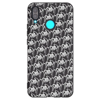 Obal pre Huawei Nova 3 - Separ - White On Black 2