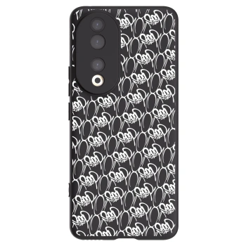 Obal pre Honor 90 5G - Separ - White On Black 2