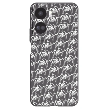 Obal pre Honor 90 Lite 5G - Separ - White On Black 2