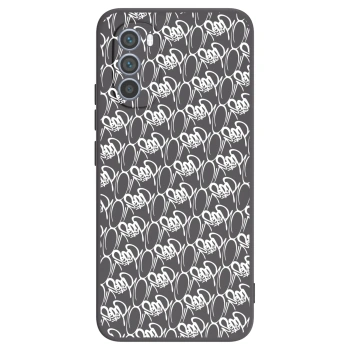 Obal pre Motorola Moto G62 - Separ - White On Black 2
