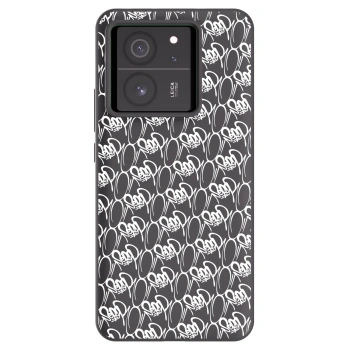 Obal pre Xiaomi 13T - Separ - White On Black 2