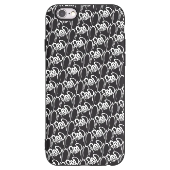 Obal pre Apple iPhone 6/6S - Separ - White On Black 2