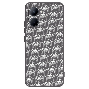 Obal pre Realme C33 (2023) - Separ - White On Black 2