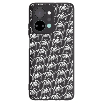 Obal pre Honor X7a - Separ - White On Black 2